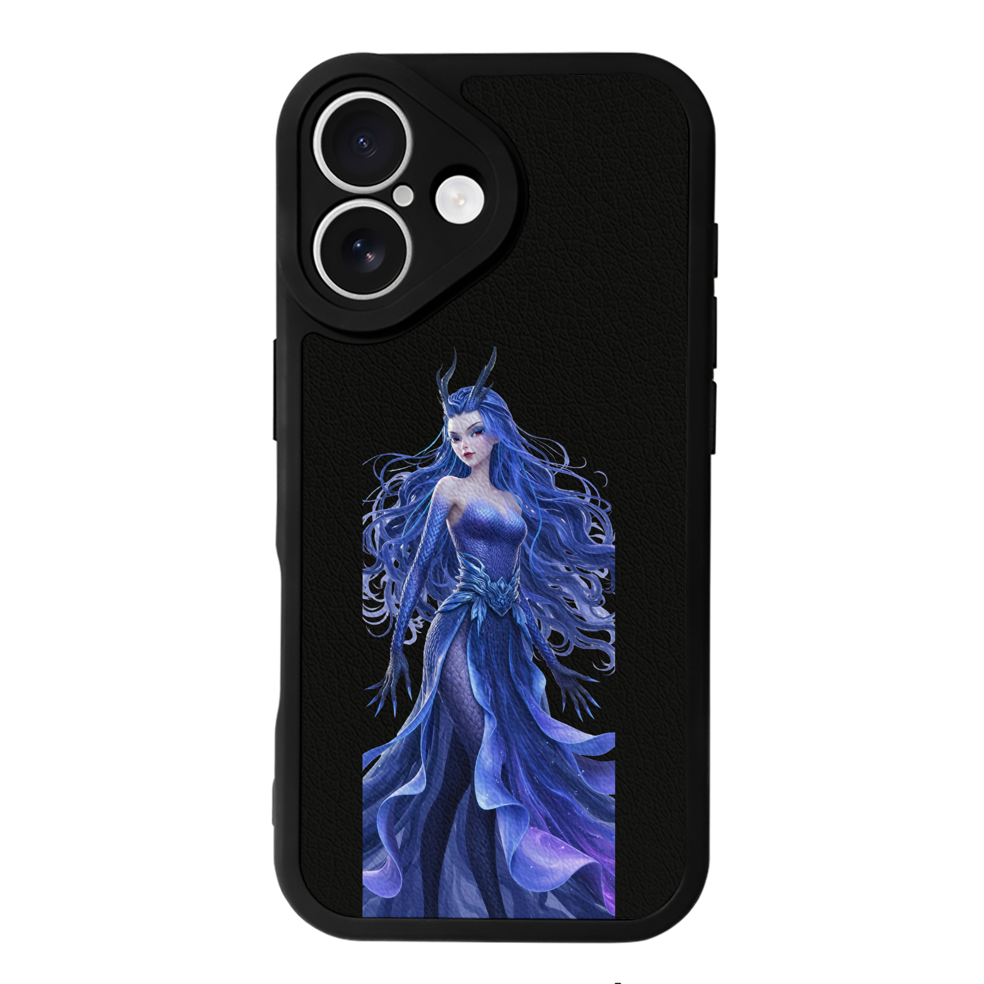 （画像用） Ne Zha 2 ナタ 魔童の大暴れ 【iPhone 16シリーズ対応】シリコンスマホケース（レザー調） 材質：シリコン